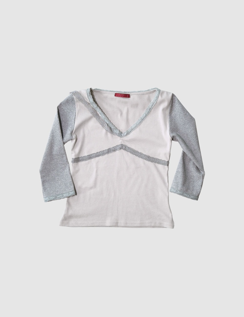 [7차 리오더] Lace top, grey