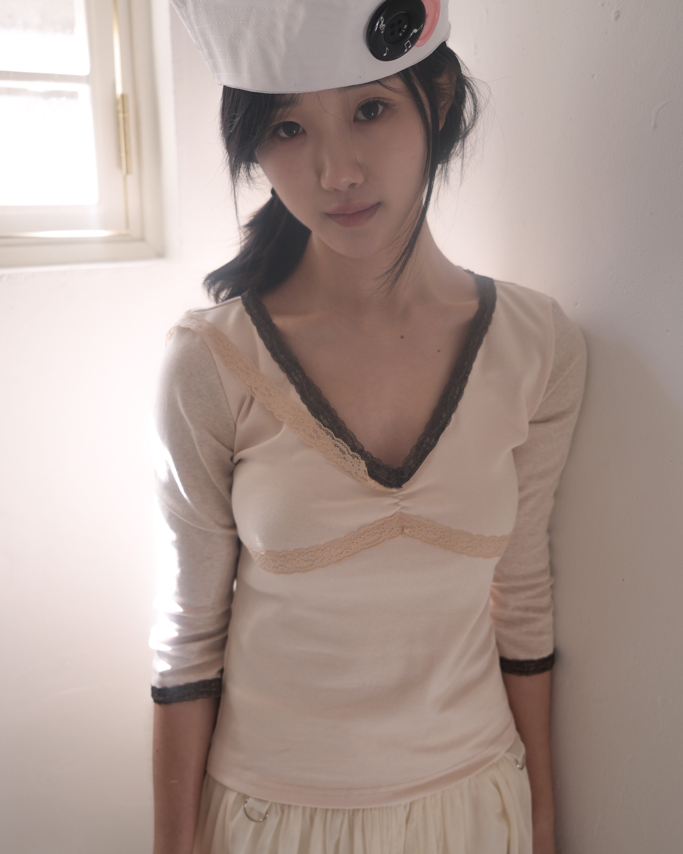 [9차 리오더] Lace top, pink