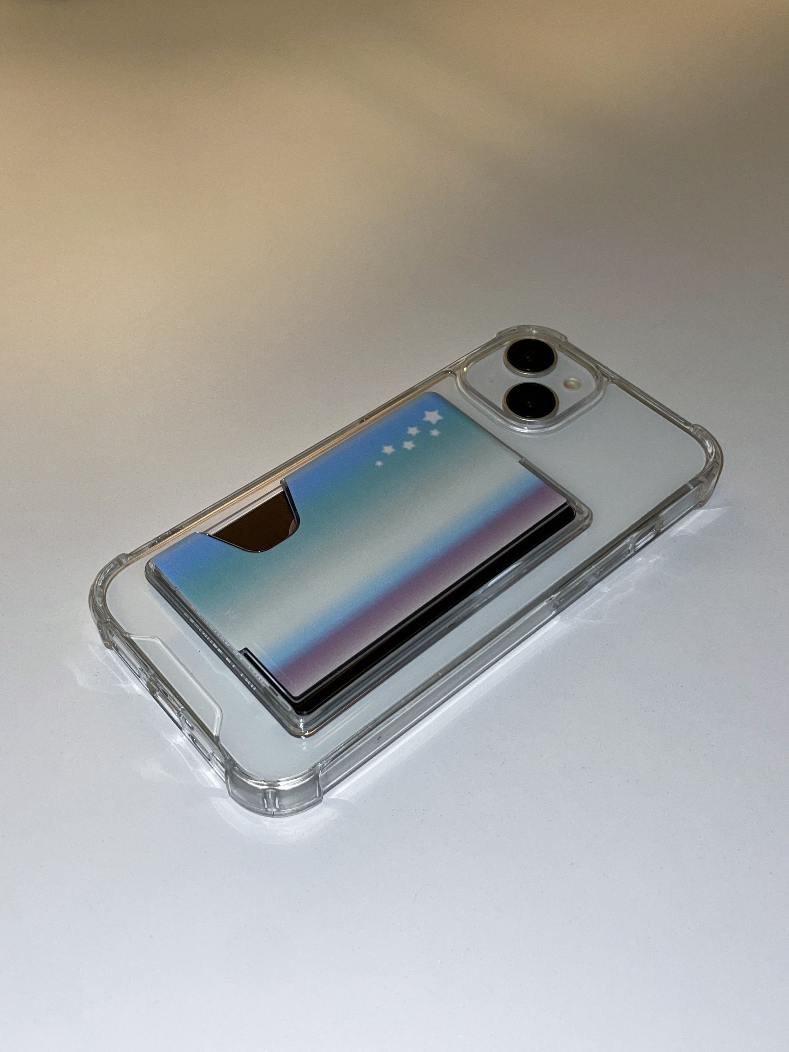 rainbow&stars (magsafe wallet)