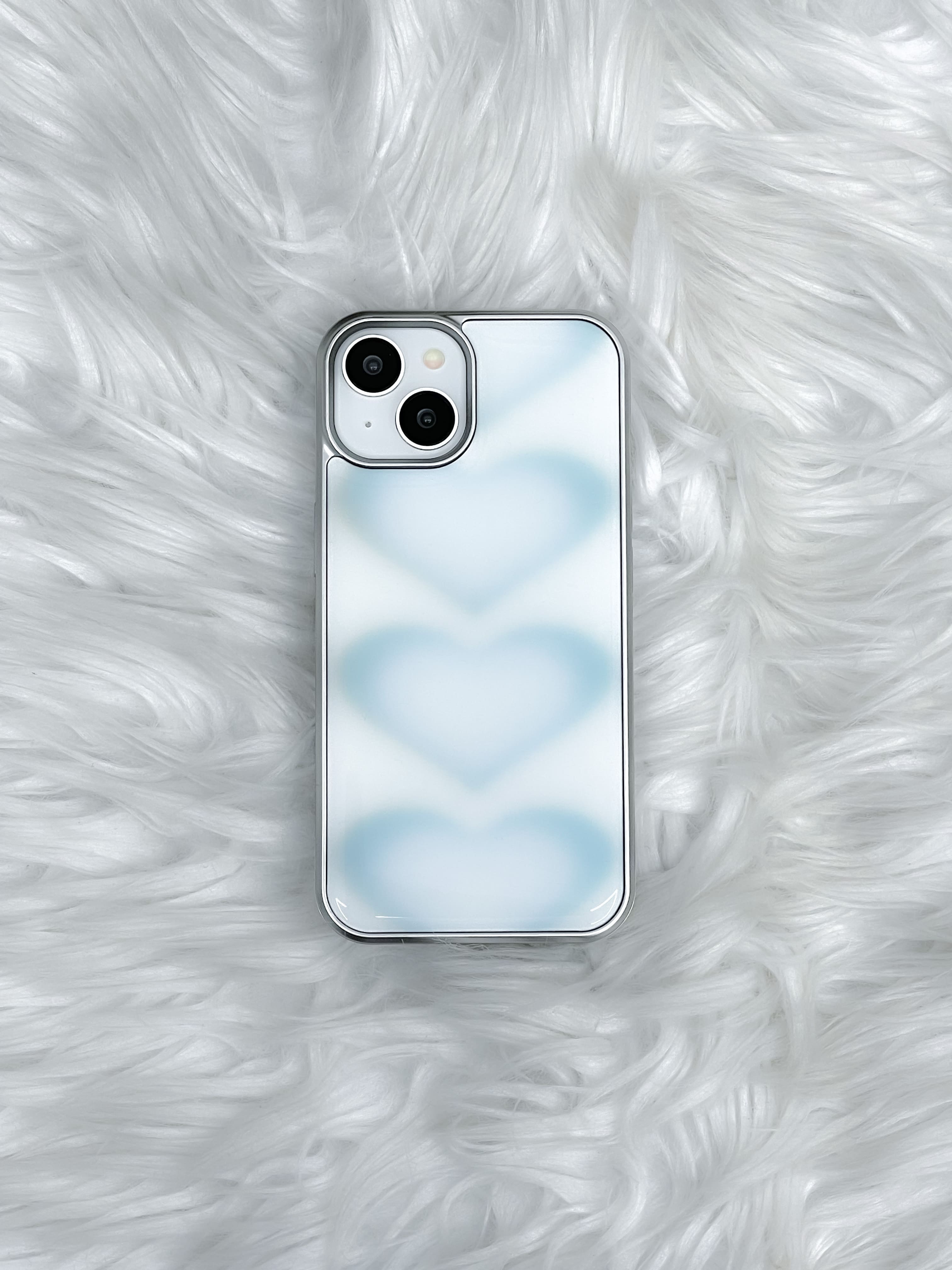 pale blue hearts