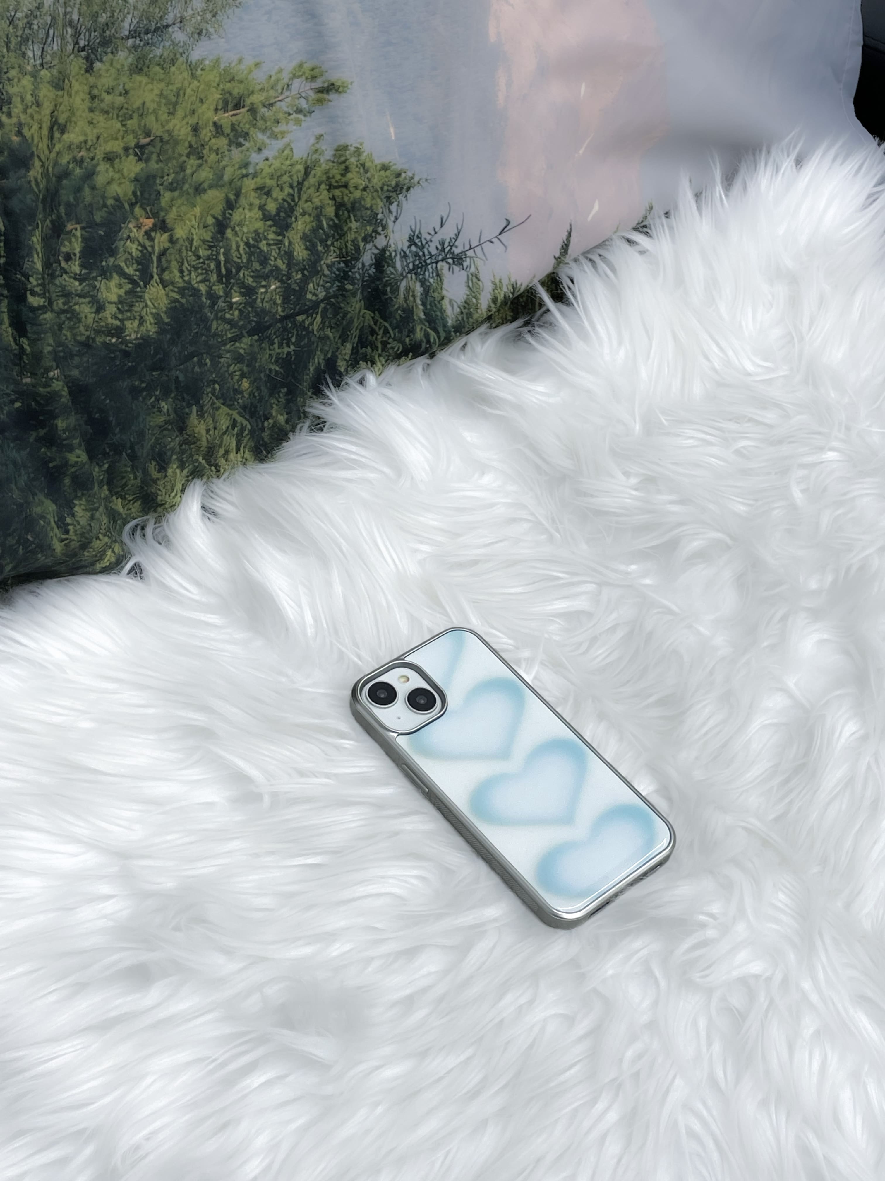pale blue hearts