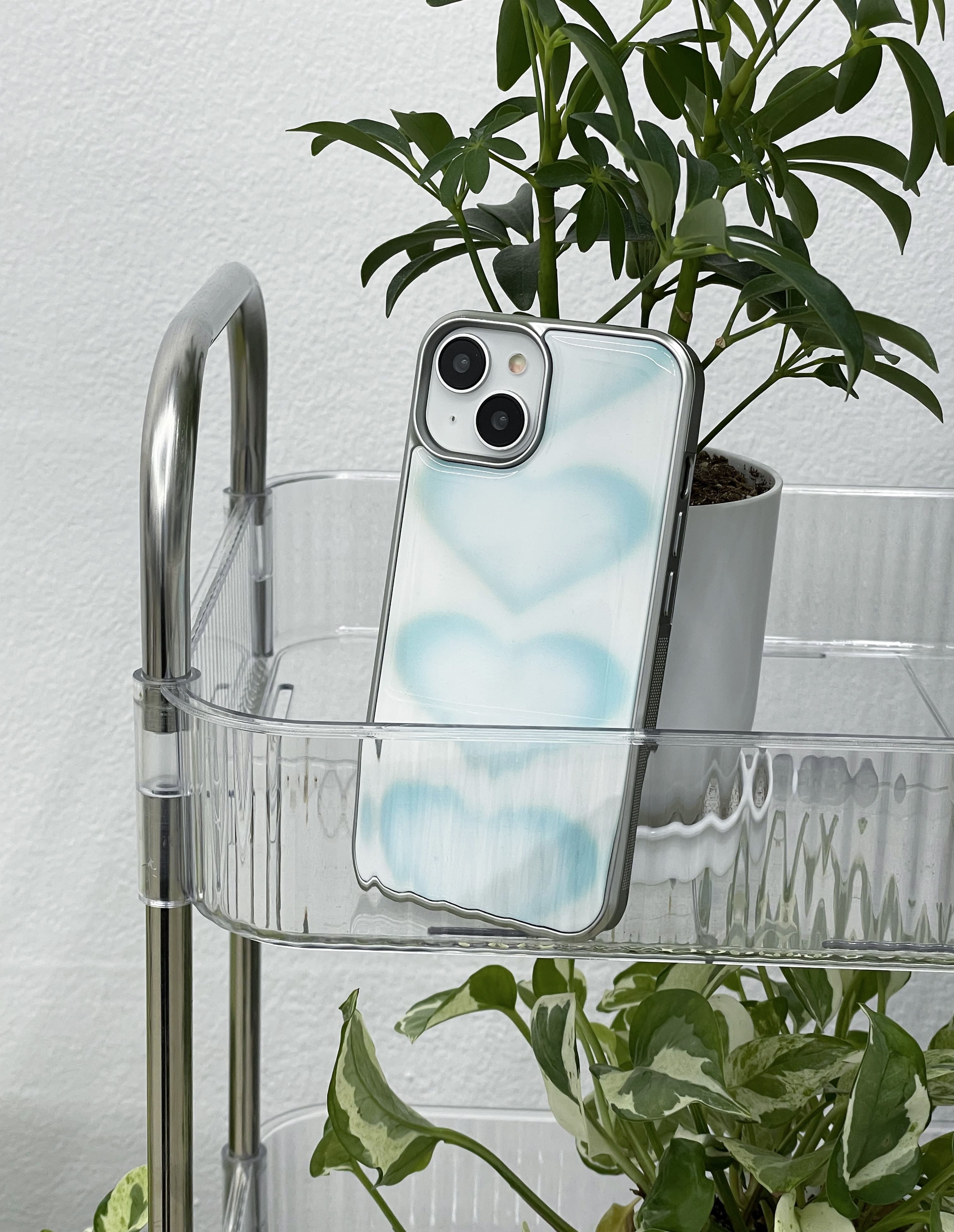 pale blue hearts