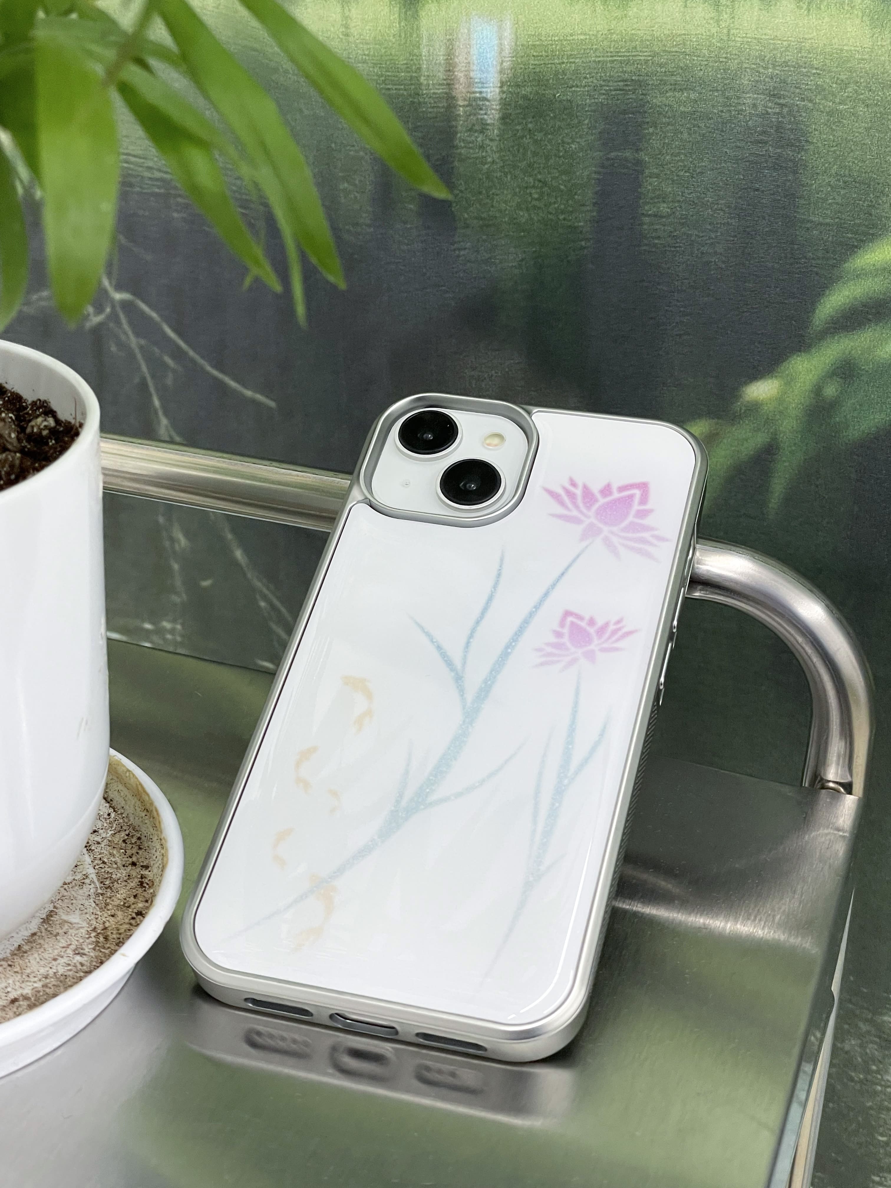 lotus & koi fish