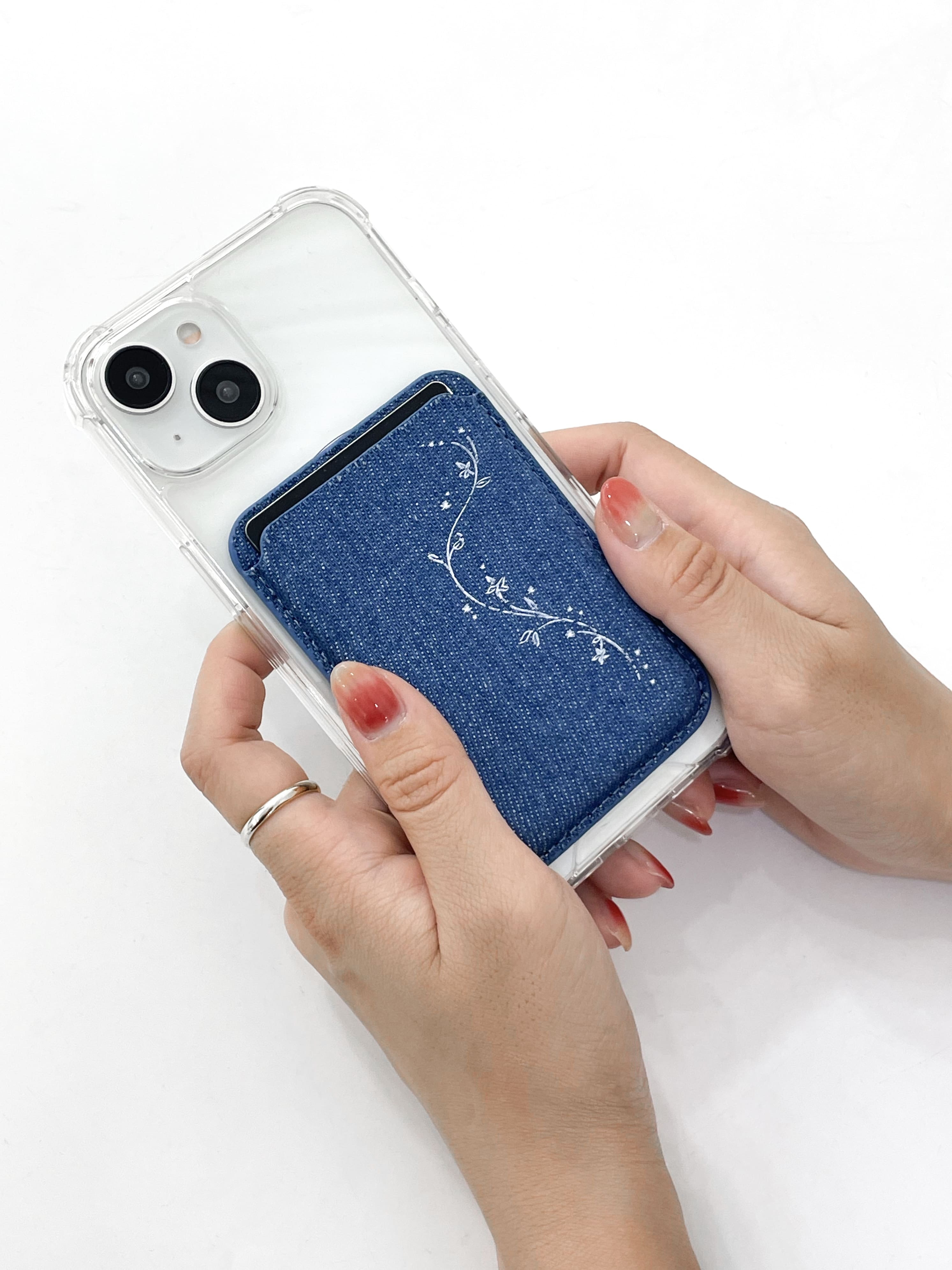 petal (magsafe denim wallet)