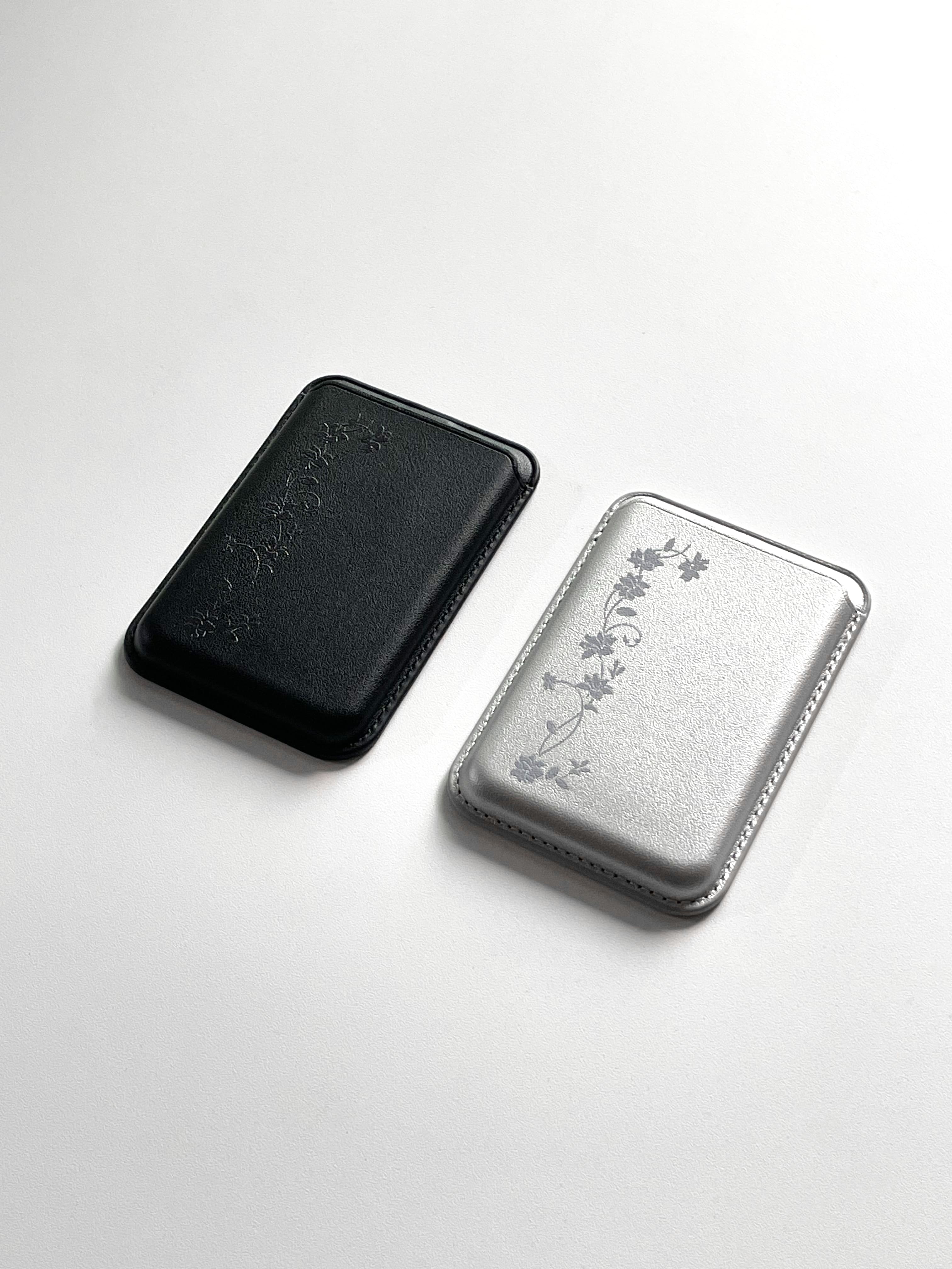 east garden (magsafe leather wallet)