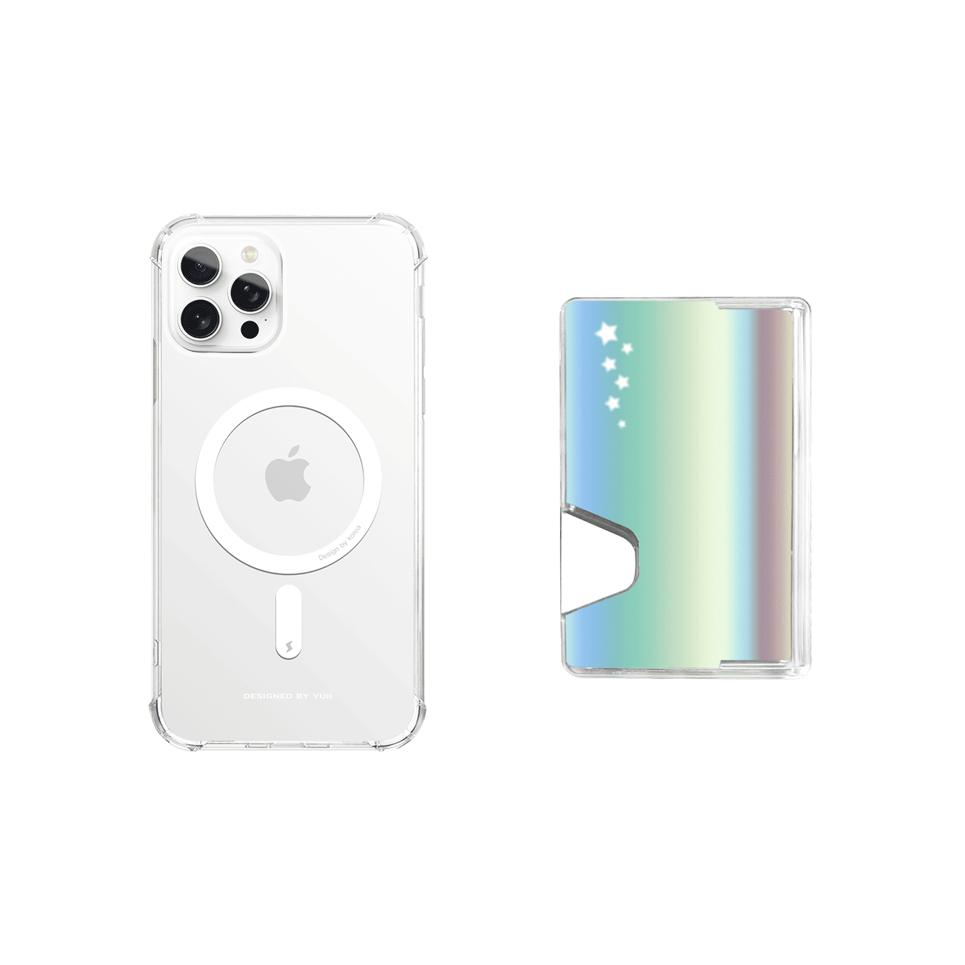 rainbow&stars magsafe set