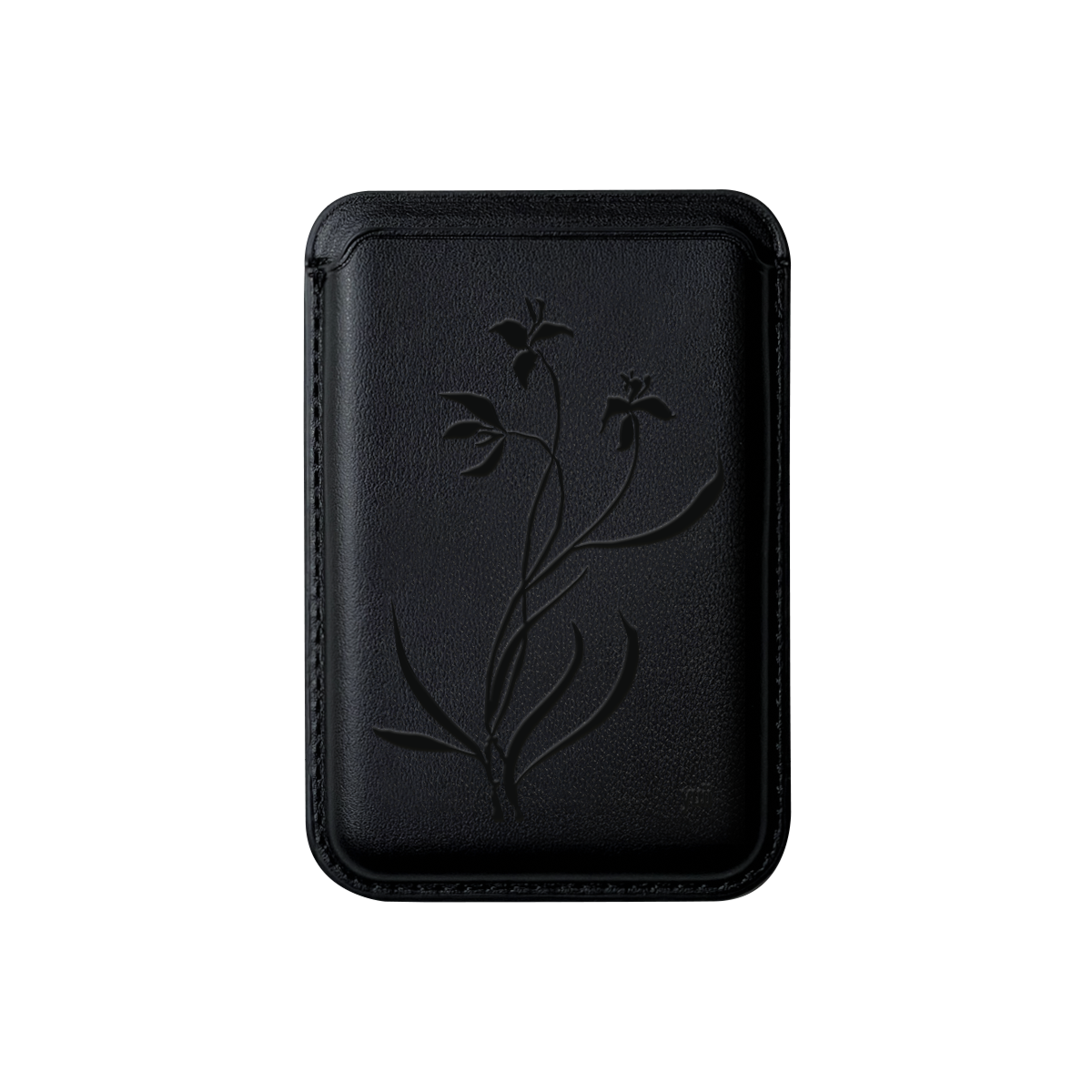 flores (magsafe leather wallet)