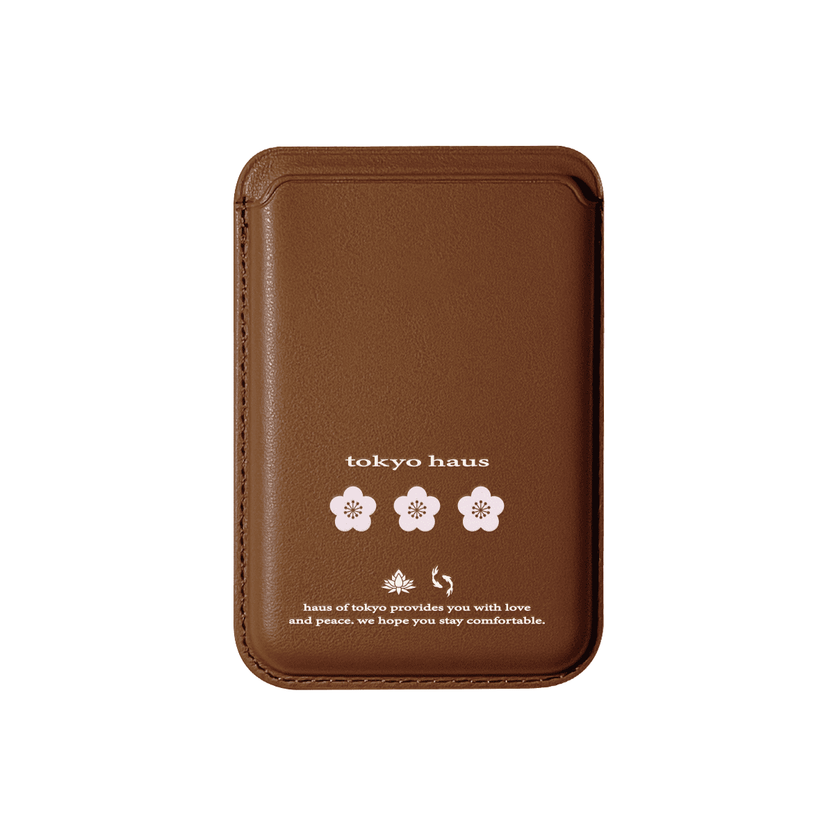 tokyo haus (magsafe leather wallet)