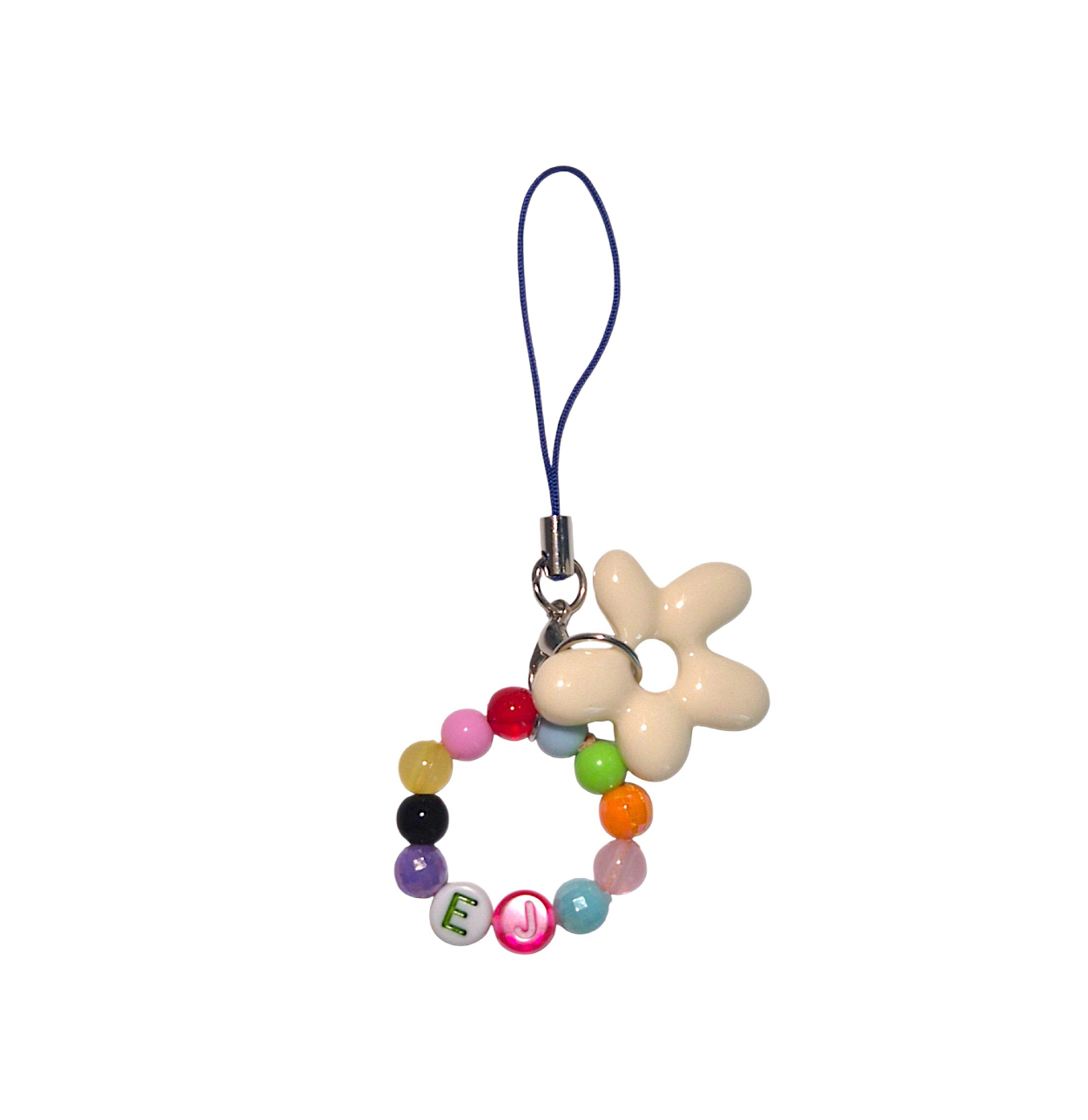 [CUSTOM] Letter Ring Key Ring