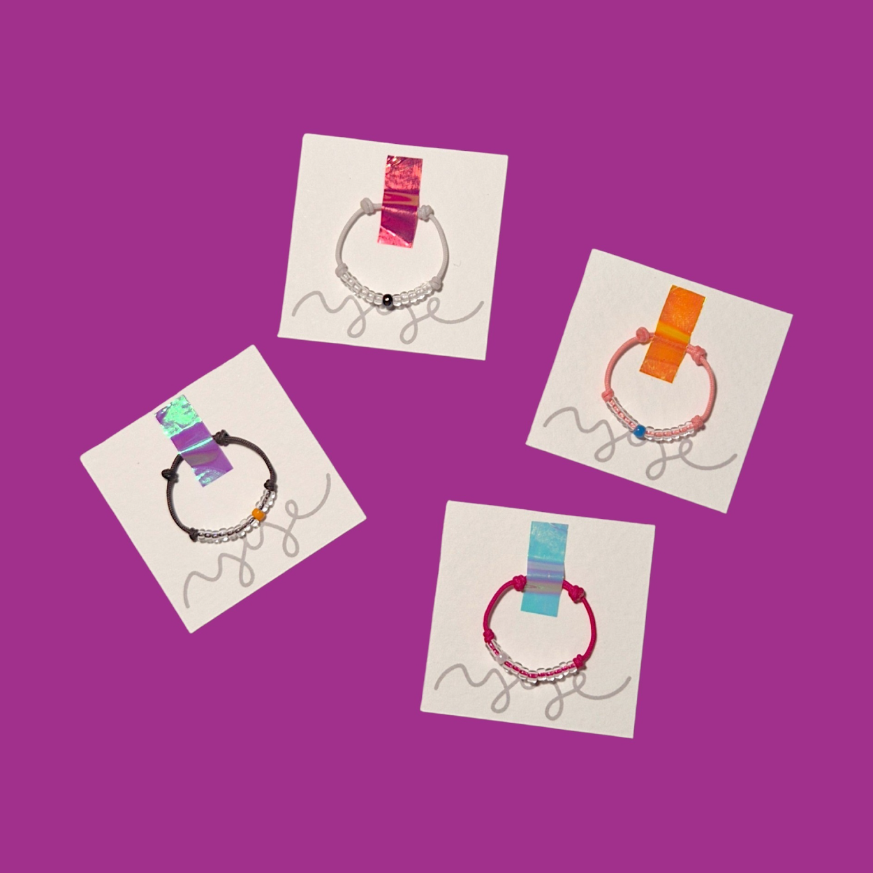 [CUSTOM] Birth Month Ring (8 colors)