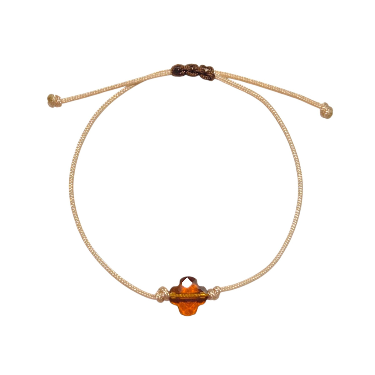 Crystal Clover Bracelet (24 colors)