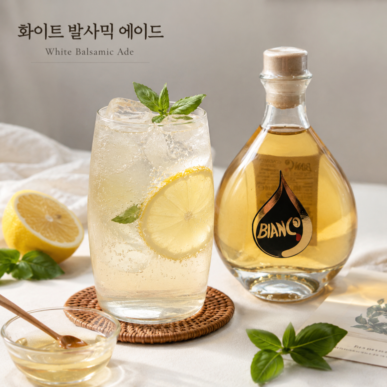 에이드 만드는 과정