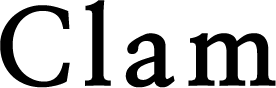 Clam 로고