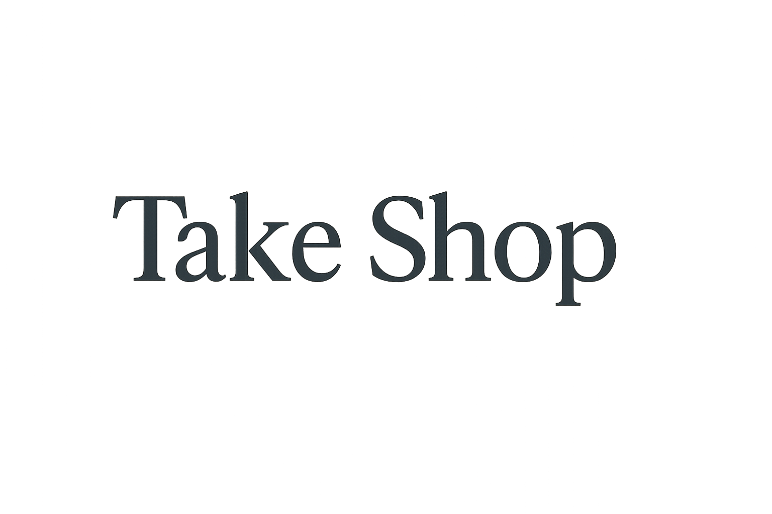 Take shop 로고