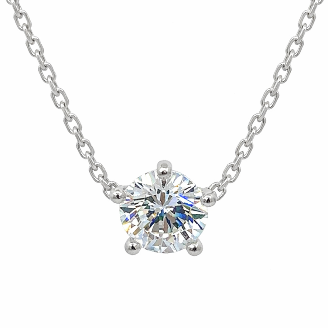 Lab 다이아 네크리스