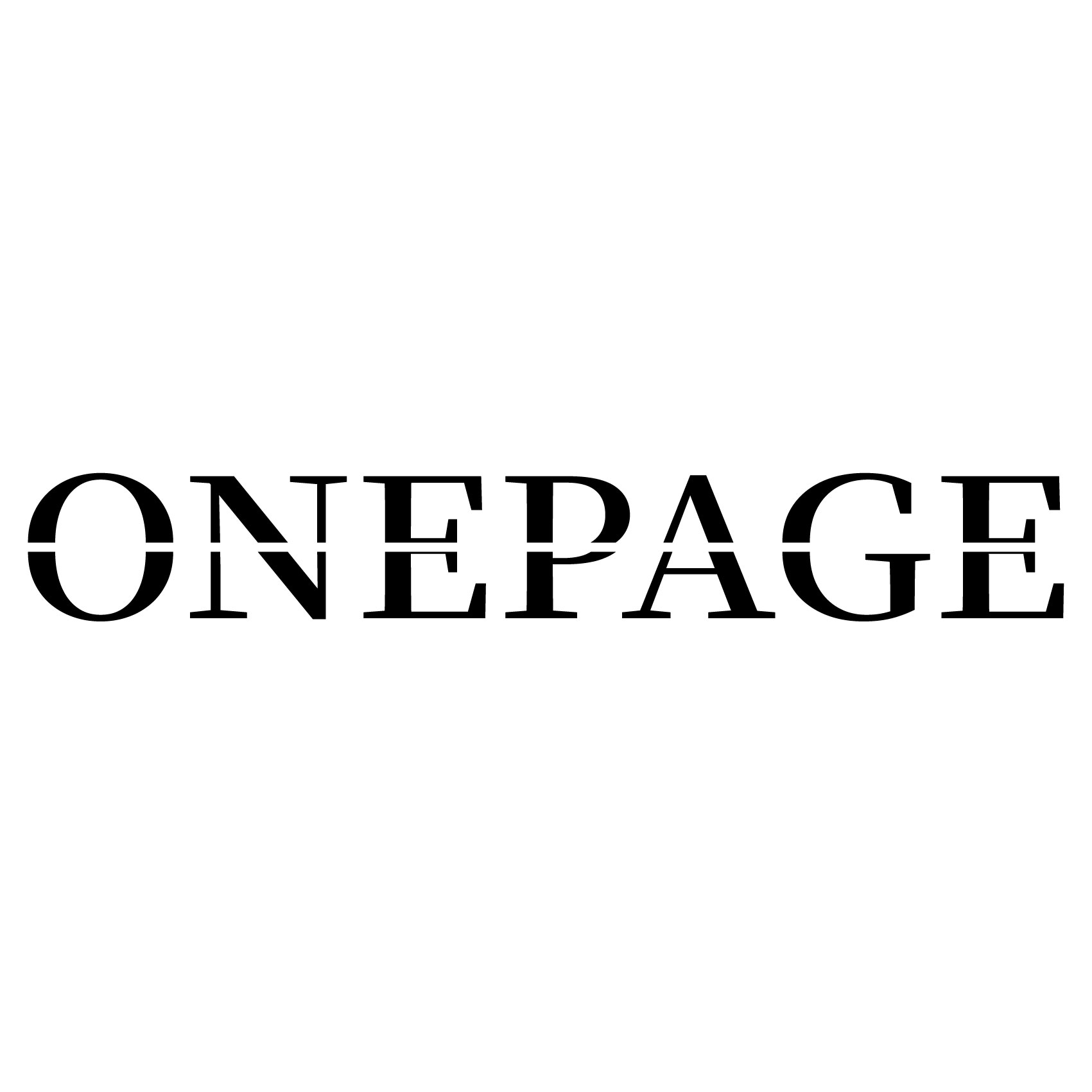 onepage 로고